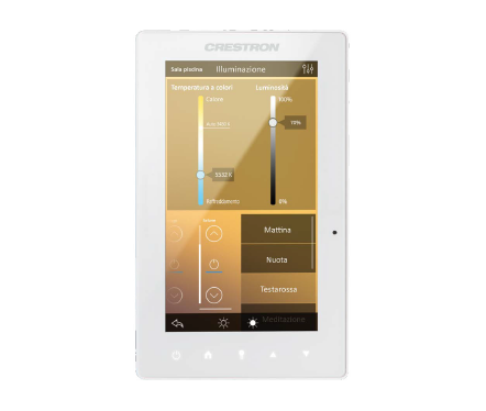 touch verticale crestron